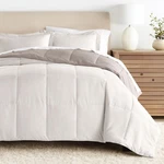 Kaycie Gray Fashion 3PC Reversible Comforter Set - All Season Down Alternative. Fixed Price $69.99.