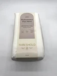 Queen 400 Thread Count Flat Sheet Sateen White 100% Cotton - Threshold. Fixed Price $22.99.