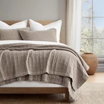 Evergrace Cotton Quilt Set Queen 92X96 Stonewashed Soft Coverlet 3PC. Fixed Price $74.99.