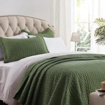 Sunstyle Home Olive Green Queen Quilt Bedding Set Lightweight Comforter Bedsprea. Fixed Price $71.25.