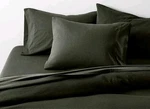 Crate And Barrel Olive Green Linen Duvet Cover King Size. Fixed Price $75.00.