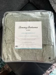 Tommy Bahama Home King 3-PIECE Comforter Set Green Floral Cotton Polyester. Fixed Price $80.00.