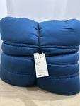 West Elm Silky Tencel Variegated Channel Stich Comforter King Regal Blue. Fixed Price $149.00.