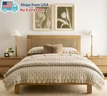 Pottery Barn Belgian Flax Linen Ruffle Tufted Quilt Bedding. Fixed Price $179.99.