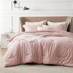 Bedsure Queen Comforter Set - Pink Size, Soft Bedding All. Fixed Price $56.79.