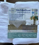 New Full Size Silk Comforter With Cotton Cover --80X84 Inch /4.2LB Filled. Fixed Price $75.00.