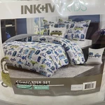 Brand New Ink+ivy Kids Twin Comforter Set Camper Vw Volkswagen Van Bus Scooter. Fixed Price $99.97.