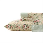 Queen Sheet Set Breathable Percale Cotton Chic Home Decor Serene Dream Brown. Fixed Price $89.99.