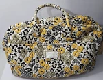 Vera Bradley Go Wild Grand Weekender Floral Travel Bag Animal Print Luggage. Fixed Price $39.97.
