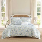 Laura Ashley - Queen Comforter Set, Soft Cotton Blend Bedding With Medium Wei.... Fixed Price $150.44.