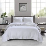Madison Park Keaton Quilt Set - Casual Channel Stitching All Season,, Queen. Fixed Price $88.99.