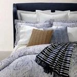Nwt Ralph Lauren Lorelai Periwinkle King Duvet Cover Paisley Msrp $500. Fixed Price $119.00.