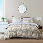 Classic Multicolor Paisley Cotton Bedding Set: 1 Duvet Cover & 2 Pillow Shams. Fixed Price $58.99.