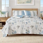 Stripe & Ocean Story Coastal Quilt Set - New Castle Collection. Fixed Price $87.99.