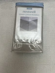 Nestwell Linen Cotton Blend Twin Bed Skirt Natural Tan Light Brown 15" Drop. Fixed Price $22.99.