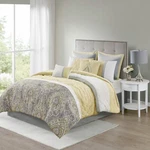 510 Design Shawnee 8 Pieces Comforter Set Quilted All Season Bedding Shams. Fixed Price $129.99.