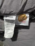 Pinzon King Duck & Feathers Comforter Gray Downpass Certified. Fixed Price $55.24.
