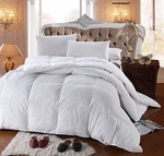 King Down Comforter Egyptian Cotton Bedroom Allergy Free Feather White Comfy. Fixed Price $114.95.