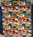 Vintage Sanrio Friends Twin Comforter Reversible Bedding Hello Kitty 84X64. Fixed Price $120.00.