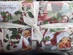 Pottery Barn Norman Rockwell Christmas Comforter - Full/queen + (1) Sham New. Fixed Price $299.99.