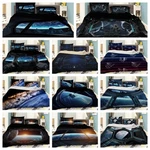 3D Spaceship Interior Light Planet Quilt Cover Duvet Comforter Set. Fixed Price $144.99.