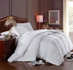 Royal Hotel Solid Best Down Comforter Baffle Box 300 Tc Four Season Fill. Fixed Price $179.99.