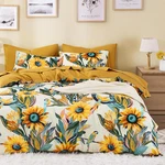Tropical Style,colorful Sunflowers And Birds Patterned Comforter Sets - Gg Home. Fixed Price $26.99.