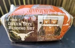 Texas Longhorns Queen Bedding Set 5 Piece Bag Comforter Sheets Ncaa Nib. Fixed Price $179.95.