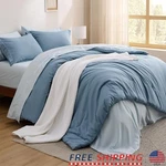 Cozy Bedding Set Comforter Pillowcase Fitted Sheet Stylish Gift Idea Her New. Fixed Price $87.21.