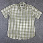 Eddie Bauer Classic Fit Plaid Mens Txl Big & Tall Short Sleeve Button Down Shirt. Fixed Price $16.99.