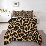 Leopard Print Comforter Set Africa Cheetah Bedding Safari Animal Patte. Fixed Price $29.07.