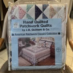 Triangle 86"X86" Hand Quilted Patchwork Full Queen J.b. Quilters & Co New. Fixed Price $199.99.