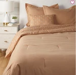 South Street Loft 3-PIECE Comforter Set W/lumbar Pillow Taupe Choose Color/size. Fixed Price $43.95.