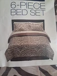 New 6 Pc Comforter Set Earth Tone Savannah Xl Twin. Fixed Price $78.95.
