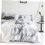 - Marble Comforter Set, Neutral Modern Aesthetic Men King Black White. Fixed Price $50.11.