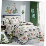 Joyreap Size Bed Bag, Colorful TWIN-6PIECES Dinosaur White. Fixed Price $62.38.