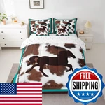 Feelyou Horse 7 Piece Bedding Set Rustic Western Cowboy. Fixed Price $124.47.