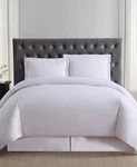Truly Soft Everyday Duvet Comforter Cover Set - White King. Fixed Price $24.00.