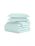Ienjoy Home Duvet Cover Set Ultra Soft Microfiber Bedding King Aqua. Fixed Price $30.00.