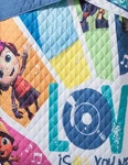 Beat Bugs Kids Twin/full And Sham Set, Reversible Quilted Comforter. Fixed Price $66.88.
