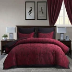 Hig 7 Pieces Comforter Set With Matching Curtains, Elegant Bed Bag. Fixed Price $66.99.