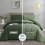 Hig 3PC Green Size Comforter Set - All Season King/cal King,. Fixed Price $61.35.