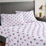 Ohio State Buckeyes Ncaa Microfiber Sheet SET-F2006527934. Fixed Price $82.95.