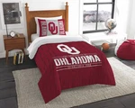 Northwest Ncaa Oklahoma Sooners Comforter & Sham Set Twin Modern Take. Fixed Price $102.31.
