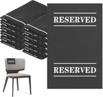 10 Pcs Reserved Chair Signs Cloth Church Placeholder Pew. Fixed Price $28.06.