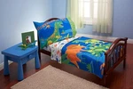 Everything Kids 4 Piece Toddler Bedding Set, Dinosaurs. Fixed Price $44.72.