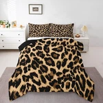 Leopard Print Comforter Set Africa Cheetah Bedding Safari Animal Pa.... Fixed Price $27.59.