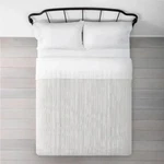 Hearth & Hand King Microstripe Quilt Sour Cream/railroad Gray 104 X 92. Fixed Price $53.71.
