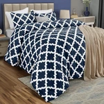 Queen Set 3 Piece Navy By Utopia Bedding Printed. Fixed Price $41.15.