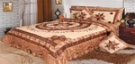 Dada Bedding Floral Medallion Honeymoon Beige Brown Comforter Set, King, 5-PIECE. Fixed Price $149.99.